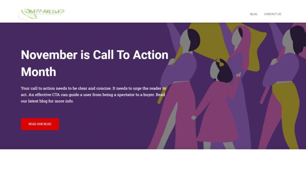 Wrapp Around Call To Action Phrases